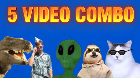 5 Custom Epic Birthday Song + Video COMBO